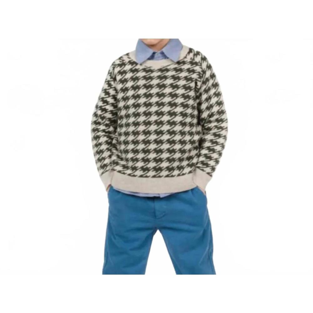NEW MORLEY tamas knitted sweater in grey